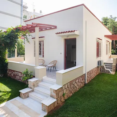 Villa Private House - Garden - Glyfada Athen Exterior foto